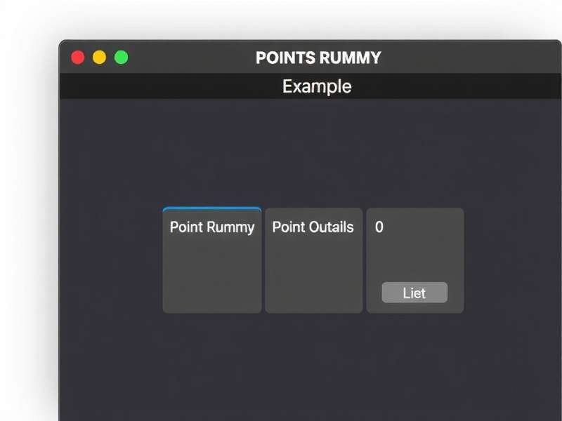 Valid Rummy Hand Configuration Points Rummy Deluxe Hand Example